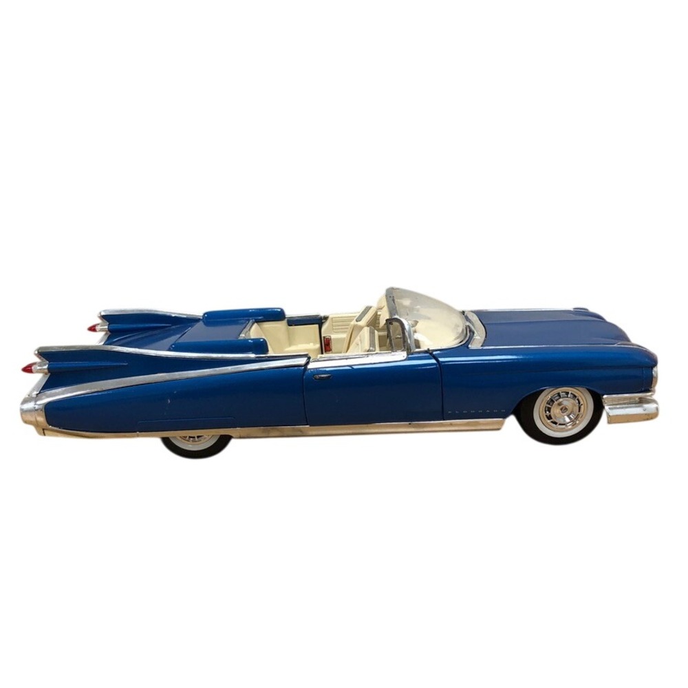 Cadillac Eldorado Diecast Model Car Blue 1959 Convertible Classic Collectible